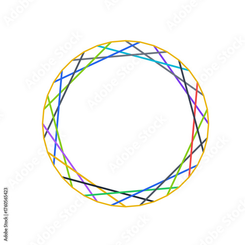 Wheel Lines Contemporary Illustration Transparent
