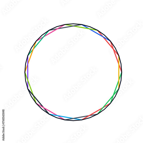 Wheel Lines Contemporary Illustration Transparent