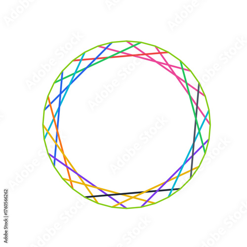 Wheel Lines Contemporary Illustration Transparent