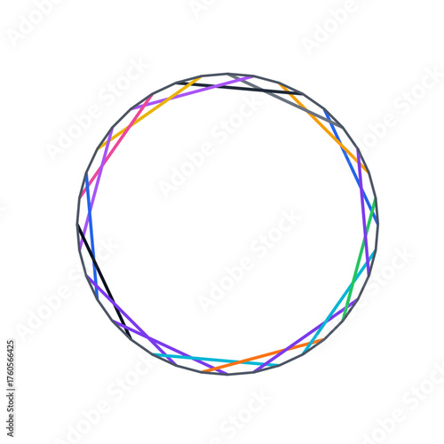 Wheel Lines Contemporary Illustration Transparent