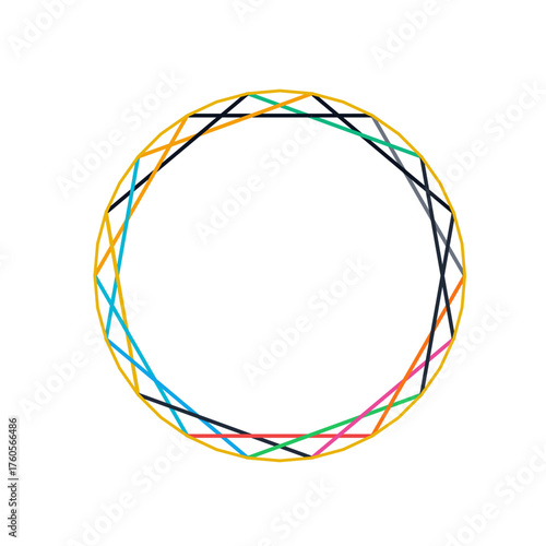 Wheel Lines Contemporary Illustration Transparent