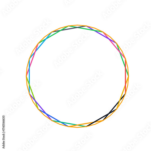 Wheel Lines Contemporary Illustration Transparent