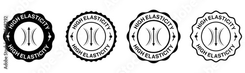 High Elasticity Badge Logo Design Set
