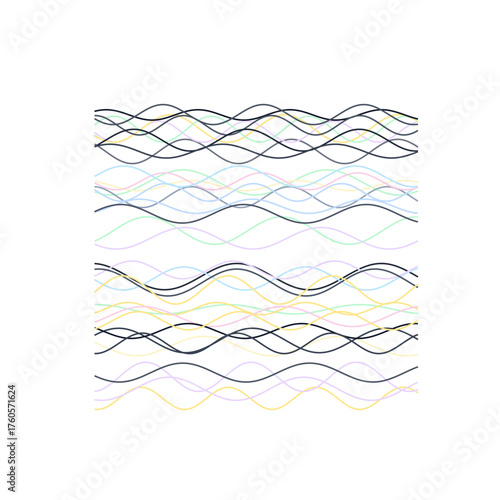 Scribble Canvas Art Glassmorphism Illustration