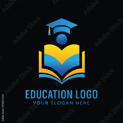 Modern and Creative Education Logo Design – School, Learning & Academic Branding
