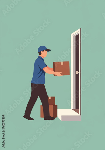 Seamless Holiday Package Delivery Service Ensuring Joy and Convenience for Homes During Christmas and Thanksgiving Festivities