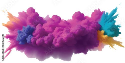 Rainbow Watercolor Background with Fluid Ink Strokes and Bright Gradient Blends for Modern Artistic Design and Creative Abstract Concepts