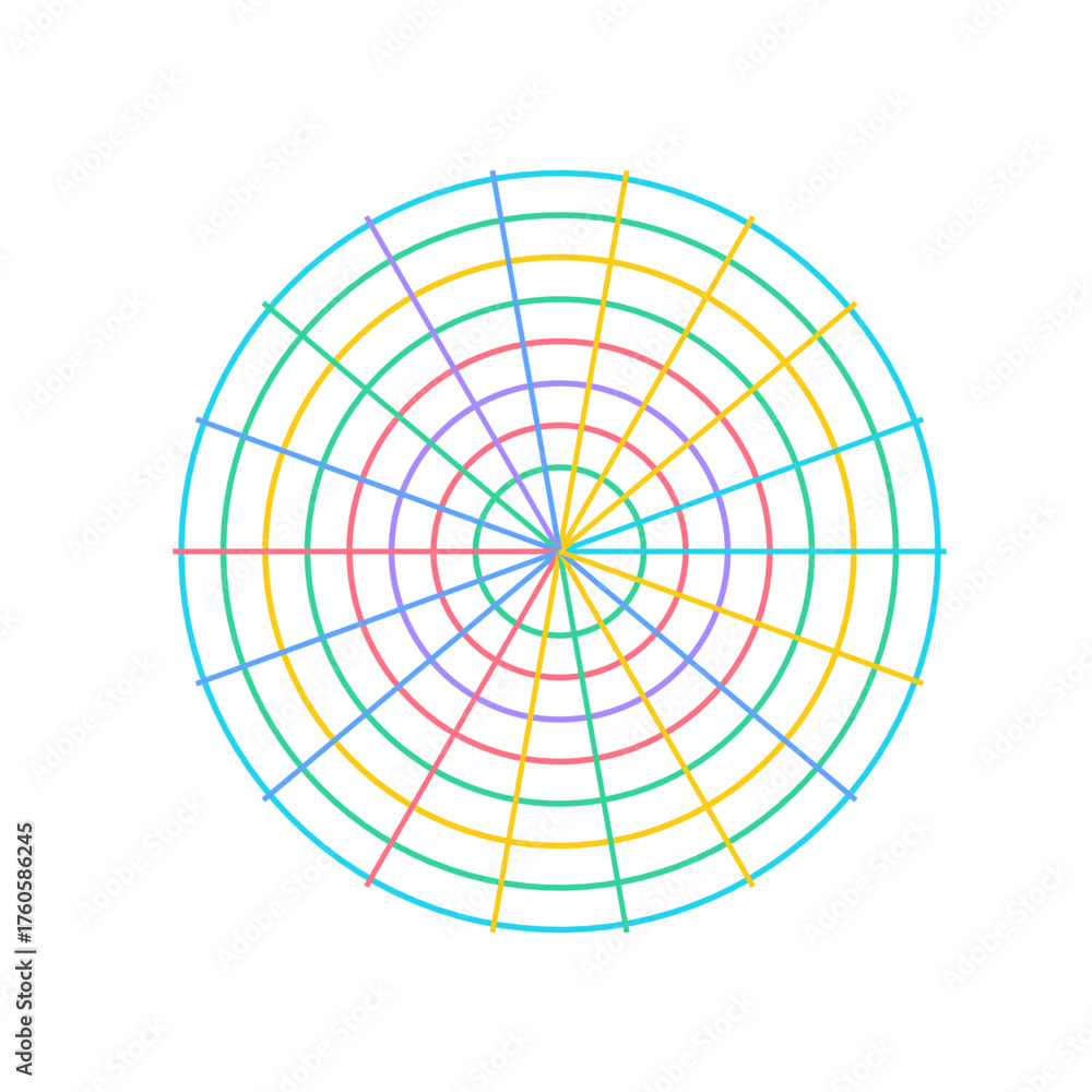 Obraz premium Surreal Wheels Neon Art Glassmorphism
