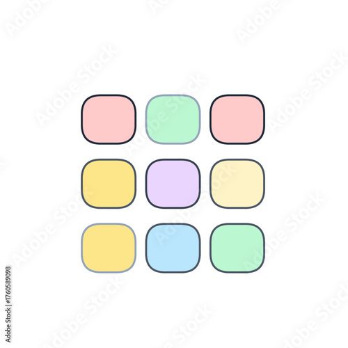 Matrix Glass Cards Art Glassmorphism