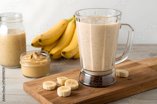 Peanut Butter Banana Smoothie – Creamy, Healthy, Quick Breakfast or Snack