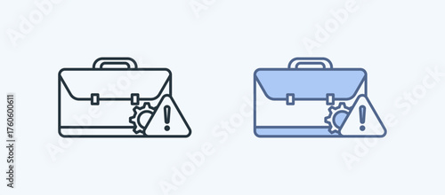 Risk Management Multiple Style Icon Collection