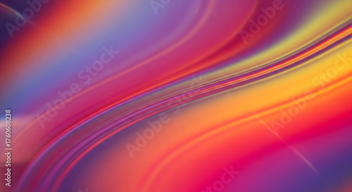 Colorful abstract background with flowing gradient waves vibrant design element for modern presentations and creative pr