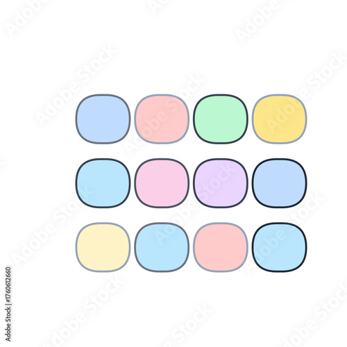 Matrix Glass Tile Art Glassmorphism