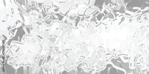 Abstract monochromatic textured background with organic cell-like patterns and a bright white luminous center creating a luminous and ethereal visual effect