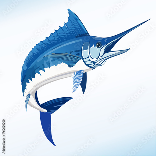 Ein majestätischer Blauer Marlin