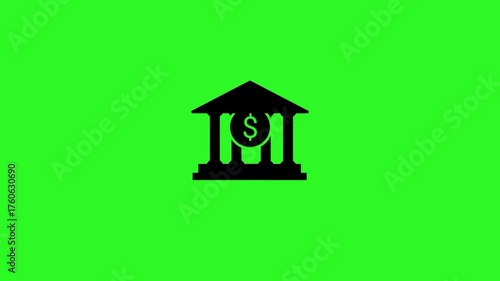 Bank to Bitcoin Transformation Animation