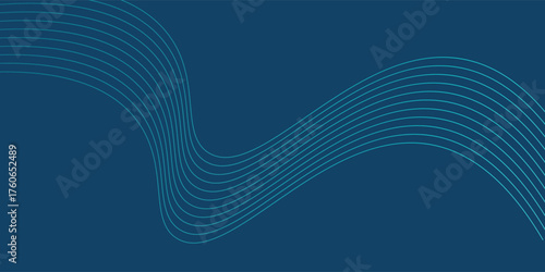 Vector blue background metal pattern line style modern, Vector Illustration.