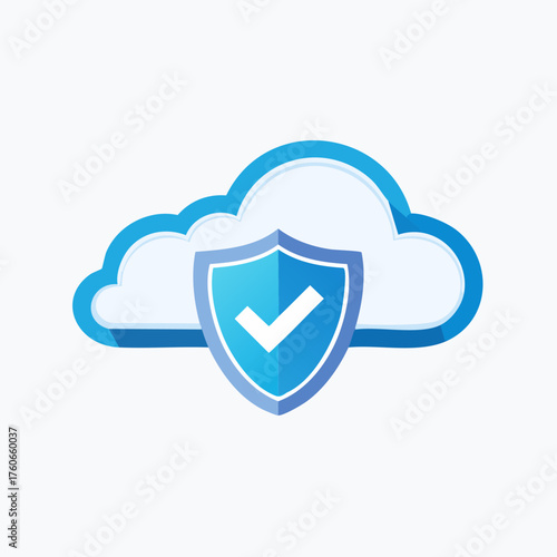 Cloud Security Shield - Protecting Data in the Digital Realm.