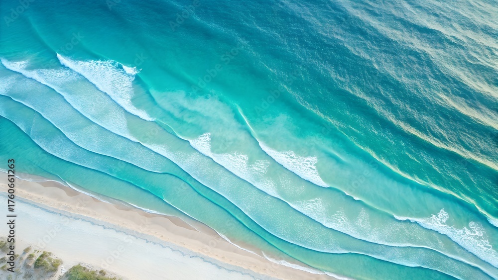 custom made wallpaper toronto digitalAn abstract blue watercolor texture creates a paper backdrop with a vibrant ocean pattern and light paint design