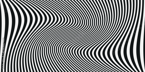 wave line halftone gradient texture. Fading vertical stripe gradation background. Vector
