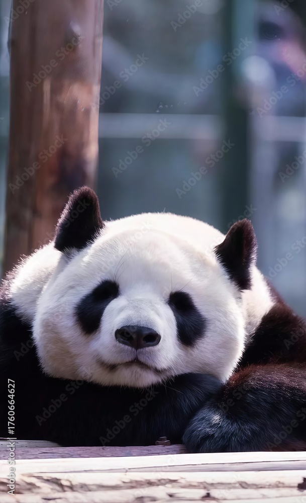 Fototapeta premium giant panda bear
