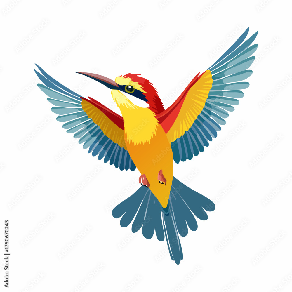 Fototapeta premium Europäischer Bienenfresser 