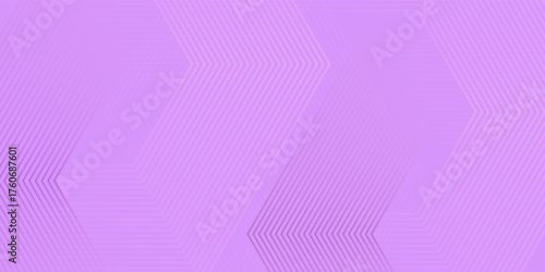Abstract hexagon arrow sign pattern color purple background. Simple hexagon model.