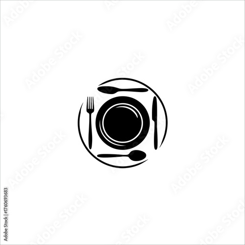 Camera lens and photo camera vector icon illustration