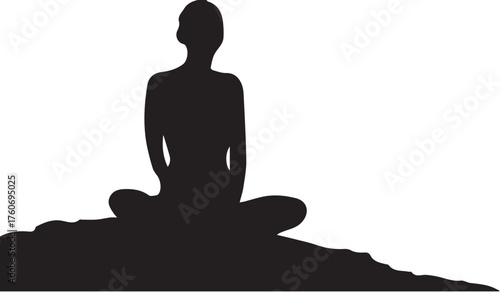 silhouette of a woman