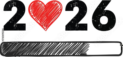 2026 A Heartfelt Countdown to Progress - Embracing Love and Growth with a New Year's Resolution