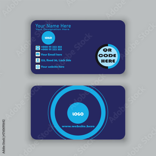 Creative Business Card Template Modern Branding Design