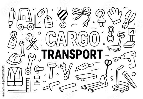 Cargo Tools Doodle