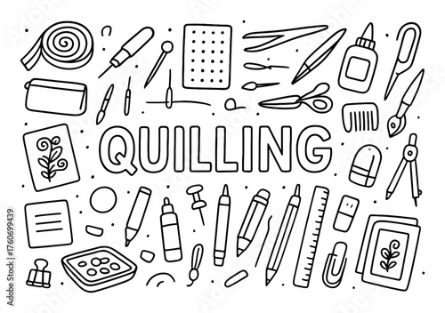 Quilling Tools Illustrated