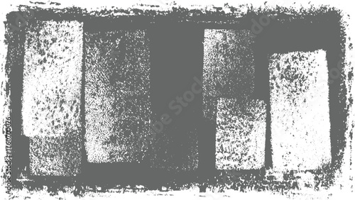 black and white frame Subtle halftone grunge urban texture vector. Distressed overlay texture. vector design on transparent background.