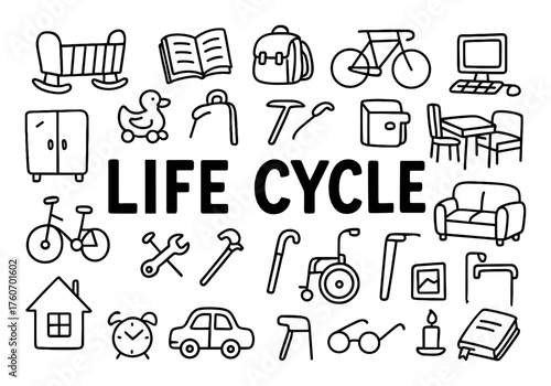 Life Cycle Icons