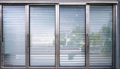 Panels Commercial Aluminium Frame Bi Fold Door