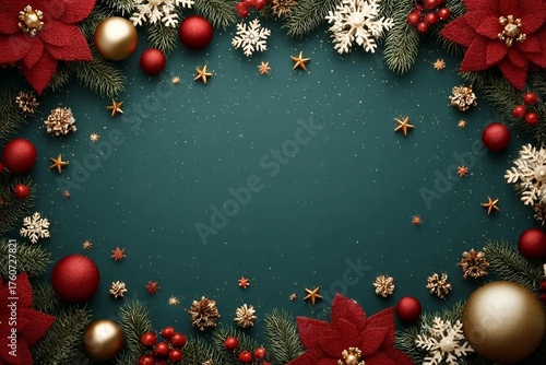 Happy Christmas and new year Banner Background Design Social Media Background