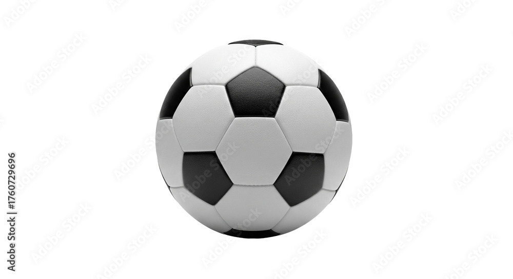 Fototapeta premium realistic image of football (soccer ball) isolated