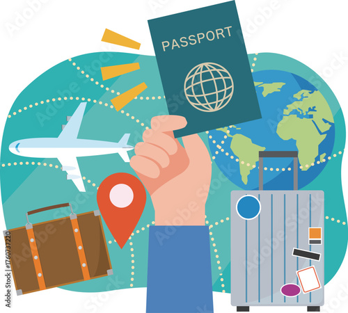 パスポートと海外旅行