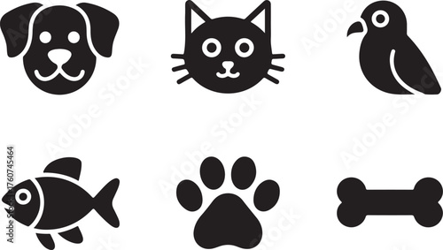 Adorable pet icons for your next project