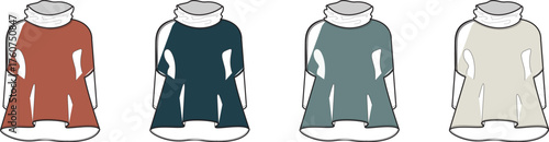 Fashionable Turtleneck Sweaters in Various Colors for a Stylish Wardrobe