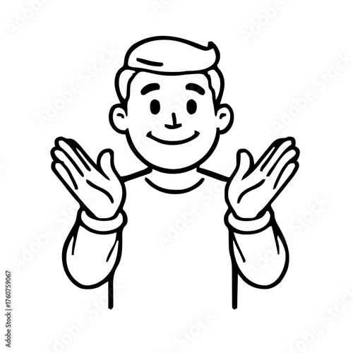 Emoji – man, clapping hands