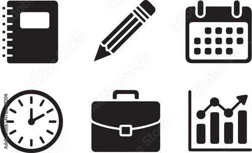 Organize your schedule with these handy icons