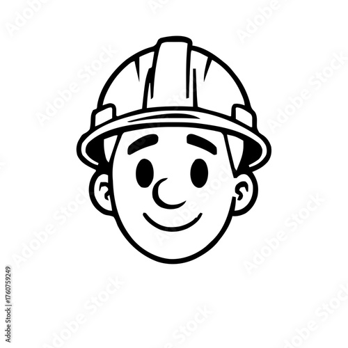 Emoji – person wearing construction hard hat, ok hand