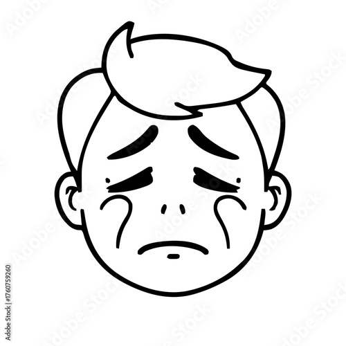 Emoji – adult, crying