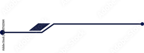 Message lower third graphic with placeholder text