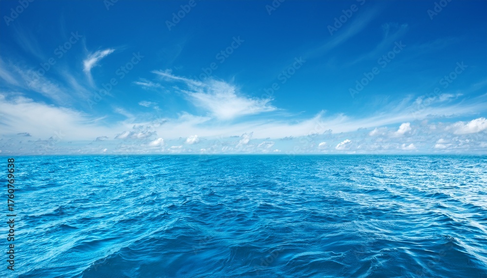 Fototapeta premium Blue Water Background