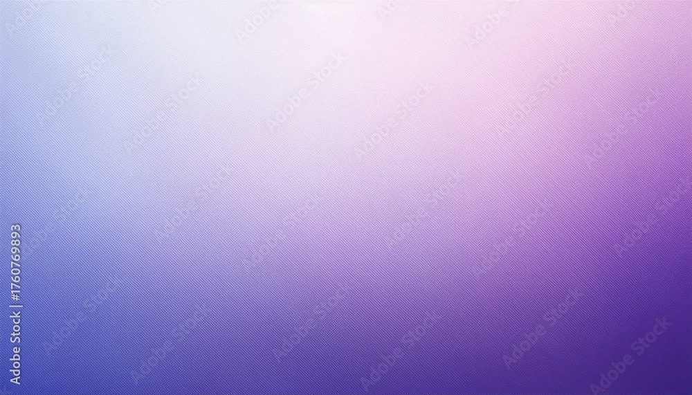 Fototapeta premium Soft Noise Gradient Background Fading From Pastel Violet To White For Dreamy Elegant Ethereal Concept Design