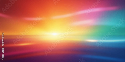 Vibrant abstract background with glowing lights and a spectrum of bright colors