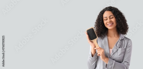 Happy African-American woma...